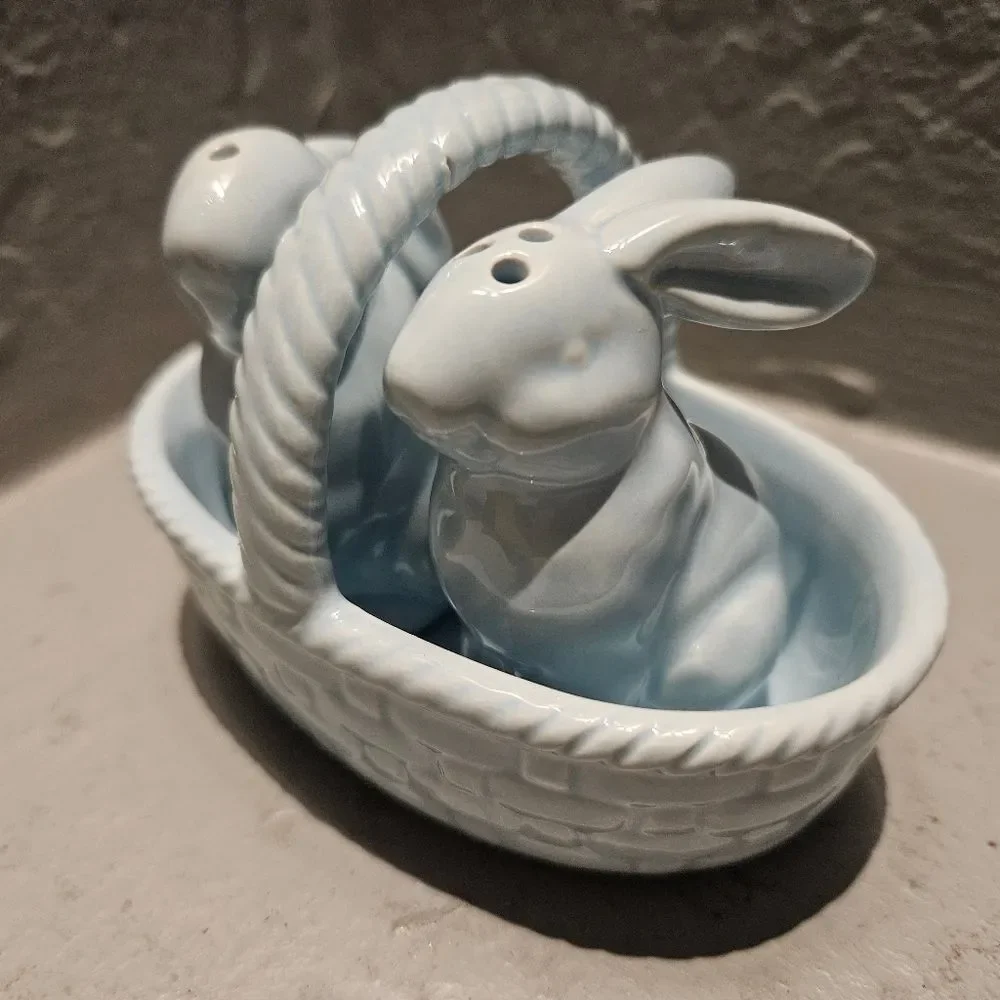 Source Unknown blue ceramic